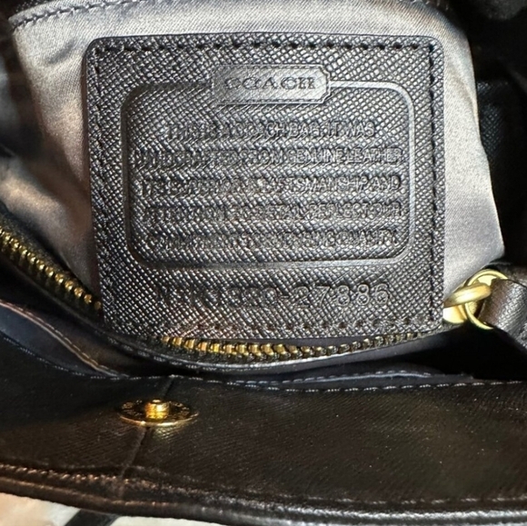 Coach Minetta Crossgrain Leather Satchel/Crossbody Handbag Coach - Picture 6 of 9